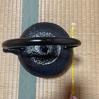 Amazon.co.jp: 南部鉄器 鉄瓶 桐箱付き 鉄びん 南部特製